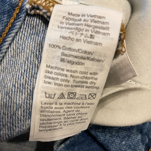 Madewell Rigid Denim Relaxed Mini Skirt in Rosehill Wash / SIZE 28 - Picture 4 of 4